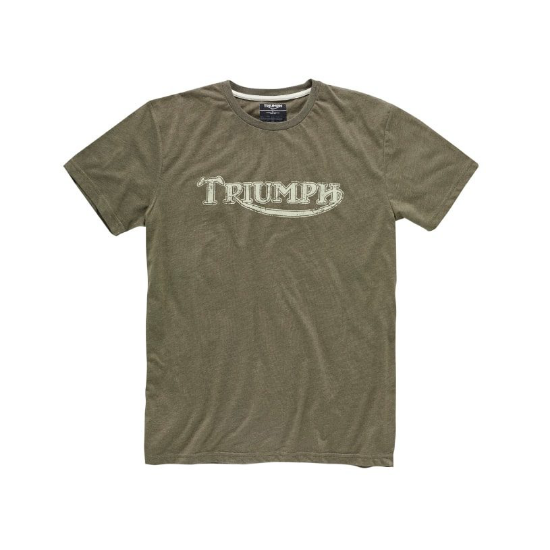 Picture of Vintage Logo Khaki T-Shirt