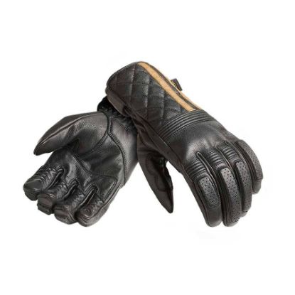 Picture of Sulby Leather Glove Black/Gold