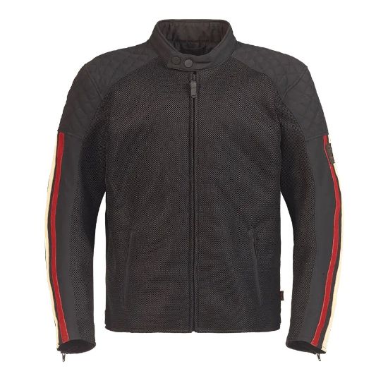 Triumph Clothing South Africa. Braddan Mesh Jacket Black | Triumph Store SA