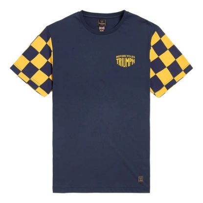 Picture of Preston Navy/Yellow Men's Tee