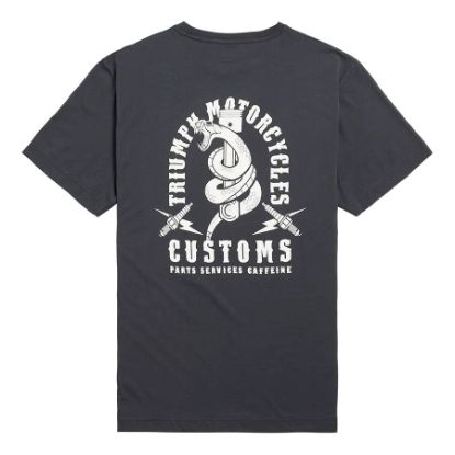 Picture of Snake Pit Black/Bone Graphic Men's T-Shirt