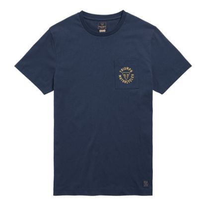 Picture of Newlyn Navy Blue T-Shirt