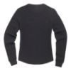 Picture of Ladies Swain Long Sleeved Waffle - Jet Black/Bone