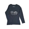 Picture of Mens' Black Long Sleeve Graphic Tee