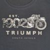 Picture of Mens' Black Long Sleeve Graphic Tee