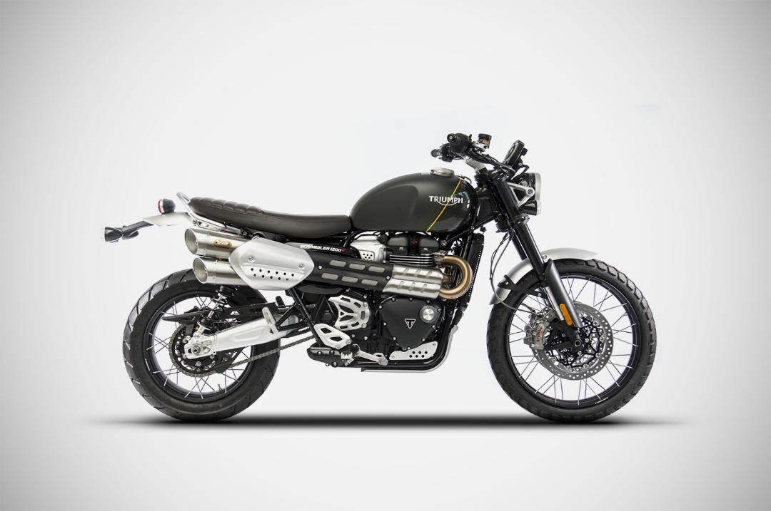 Picture of Zard Scrambler 1200 XE Stainless Steel Racing Exhaust (2019-2024)