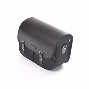 Picture of Triumph Right hand Waxed Cotton Pannier Black