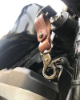 Picture of Trip Machine Key Tag - Vintage Tan