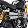 Picture of Slash Cut Shotgun Slip On Exhaust Triumph Scrambler 1200 XC / XE