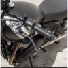 Picture of Motone PATRIOT Grips - Union Jack - Inch Handlebar Models - BLACK