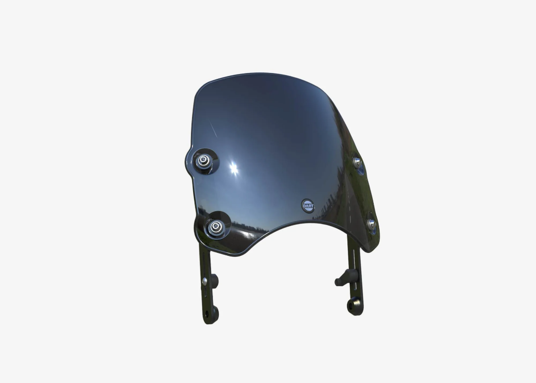 Picture of Dart - Flyscreen - Scrambler 1200 - Pirahna S3 - Black 