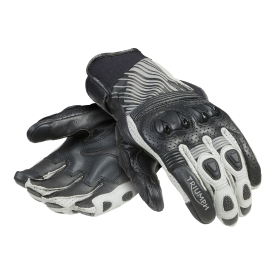 Picture of Bullet Leather Glove Black/Grey