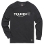 Picture of Bettmann Long Sleeve Waffle Black Top