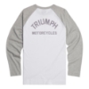Picture of Blackwell Long Sleeve Tee In White & Grey Marl