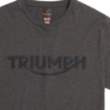 Picture of Bamburgh Embroidered Logo Black Marl T-Shirt