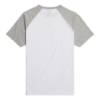 Picture of Saltern Contrast White/Grey Marl Tee