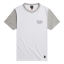 Picture of Fenland Contrast White/Grey Marl Tee