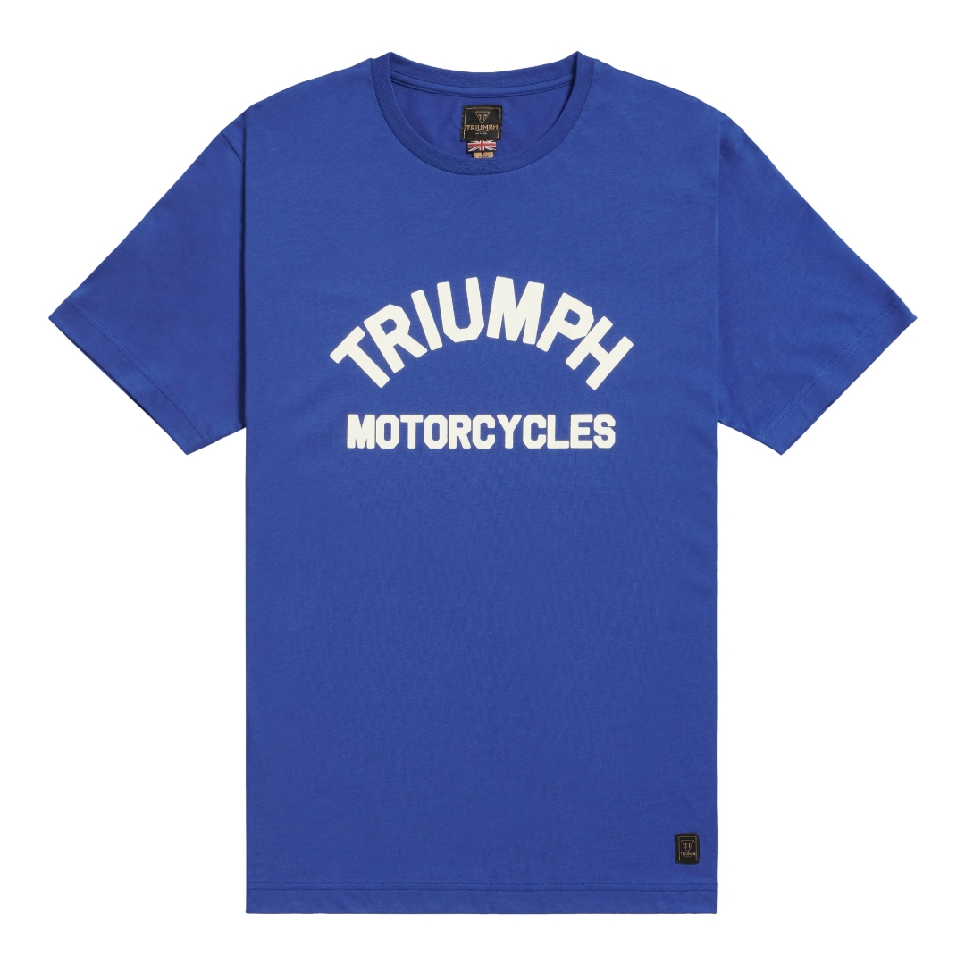 Picture of Burnham Arch Logo Cobalt Blue Tee