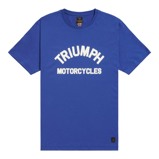 Picture of Burnham Arch Logo Cobalt Blue Tee