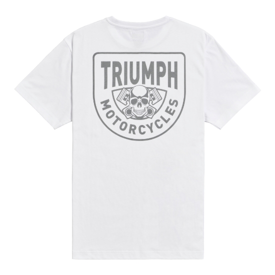 Picture of Piston Rich Tee in White
