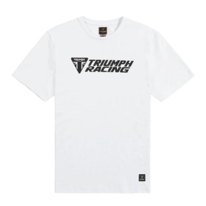 Picture of Triumph Racing Logo Tee in White