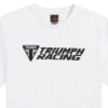Picture of Triumph Racing Logo Tee in White