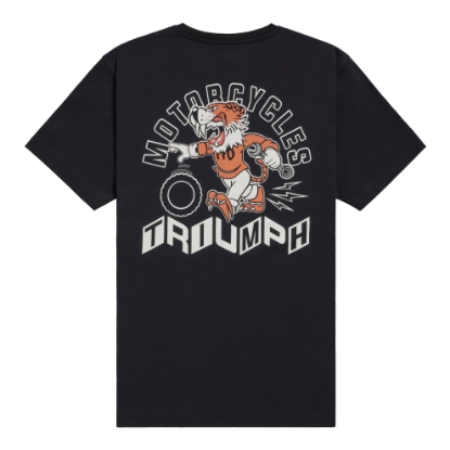 Picture of Tiger Pit Stop Tee in Black