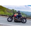 Picture of Motone Bedlam Slash-Cut Exhaust Pipes for Bobber & Speedmaster - Brushed 