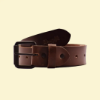 Picture of Belt - tobacco brown single pin