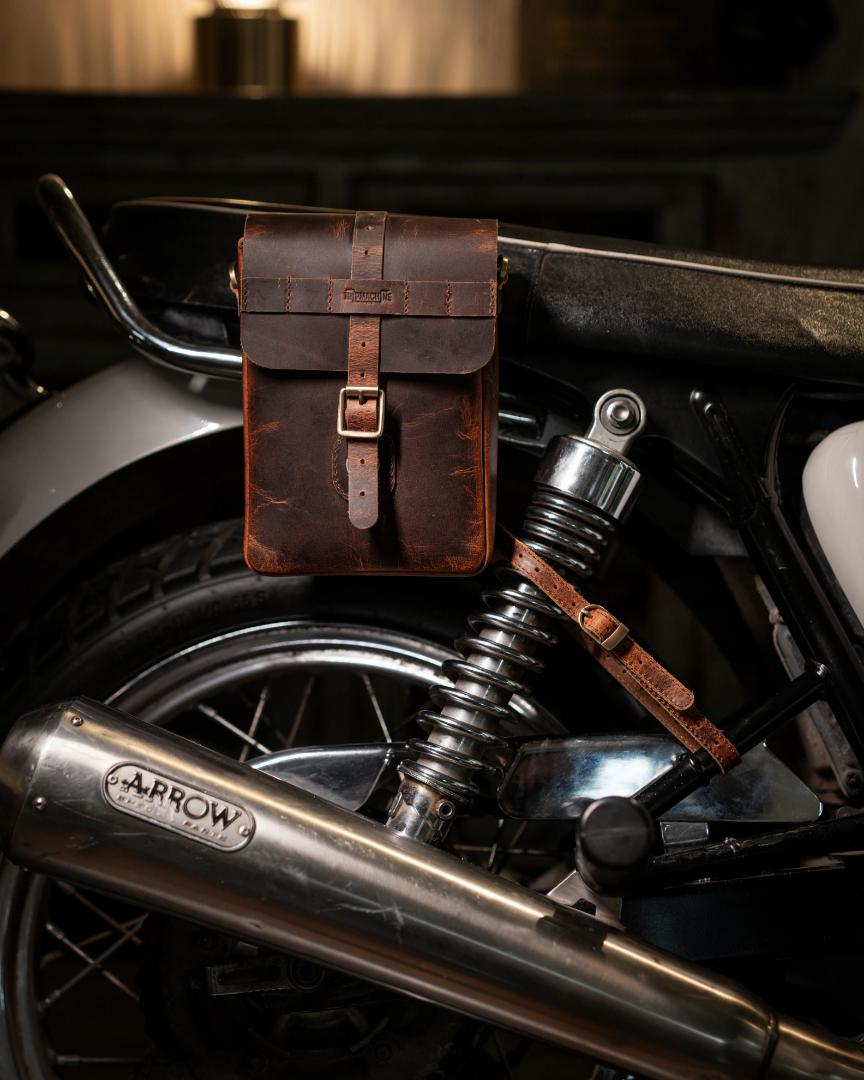 Picture of Trip Machine Moto Sling Bag -Cognac