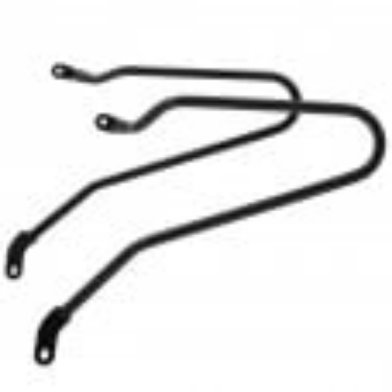 Picture of Motone Pannier/Luggage Rails - Pair - Black for Bobber /Speedmaster