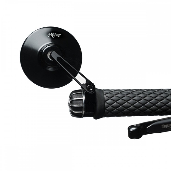 Picture of Motone TURISMO Billet Bar End Mirror - TYPE S (80mm) - Bar End -Single