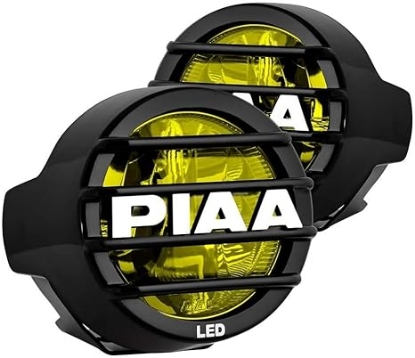 Picture of LP530 Yellow 3.5-Inch SAE Compliant LED Ion Fog Light Kit with Wiring Harness and Relay and Switch
