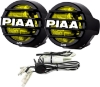 Picture of LP530 Yellow 3.5-Inch SAE Compliant LED Ion Fog Light Kit with Wiring Harness and Relay and Switch