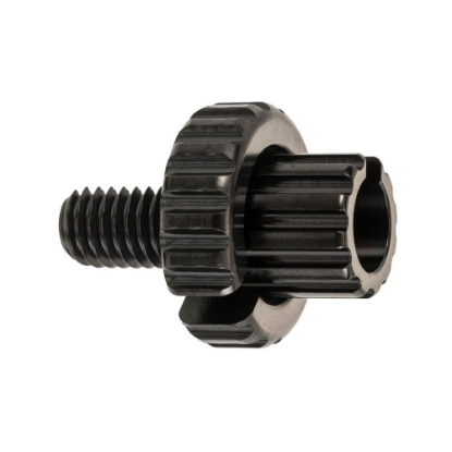 Picture of Motone TWISTER Titanium Clutch Cable Adjuster - BLACK - M8x1.25x18