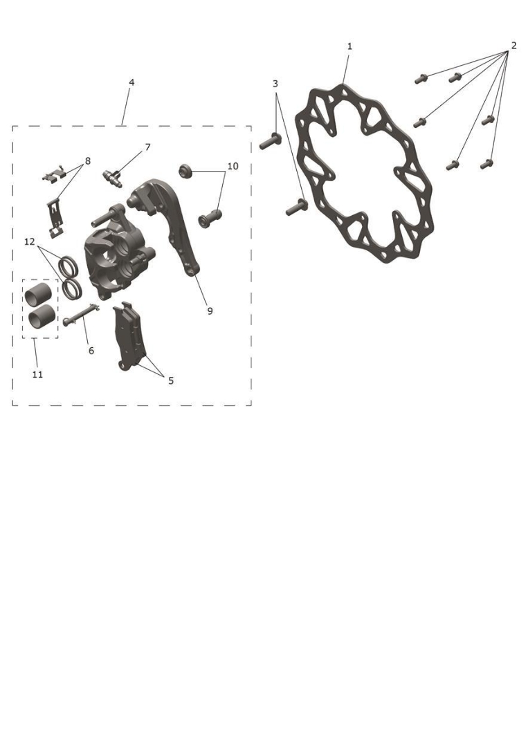 Picture of Front Brake Pads Kit