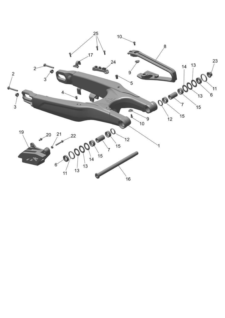 Picture of Guide chain Spares Kit