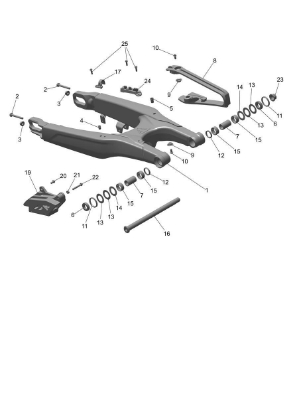 Picture of Guide chain Spares Kit