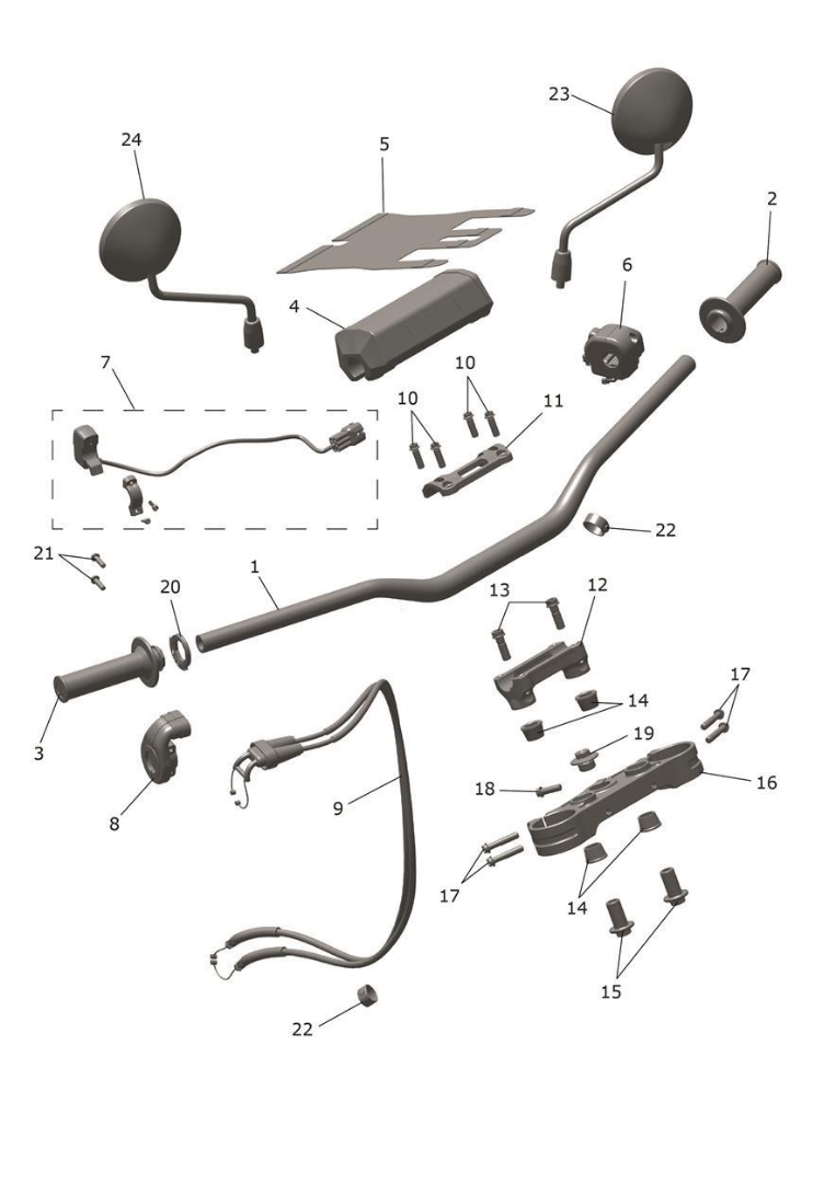 Picture of Handlebar, Evo