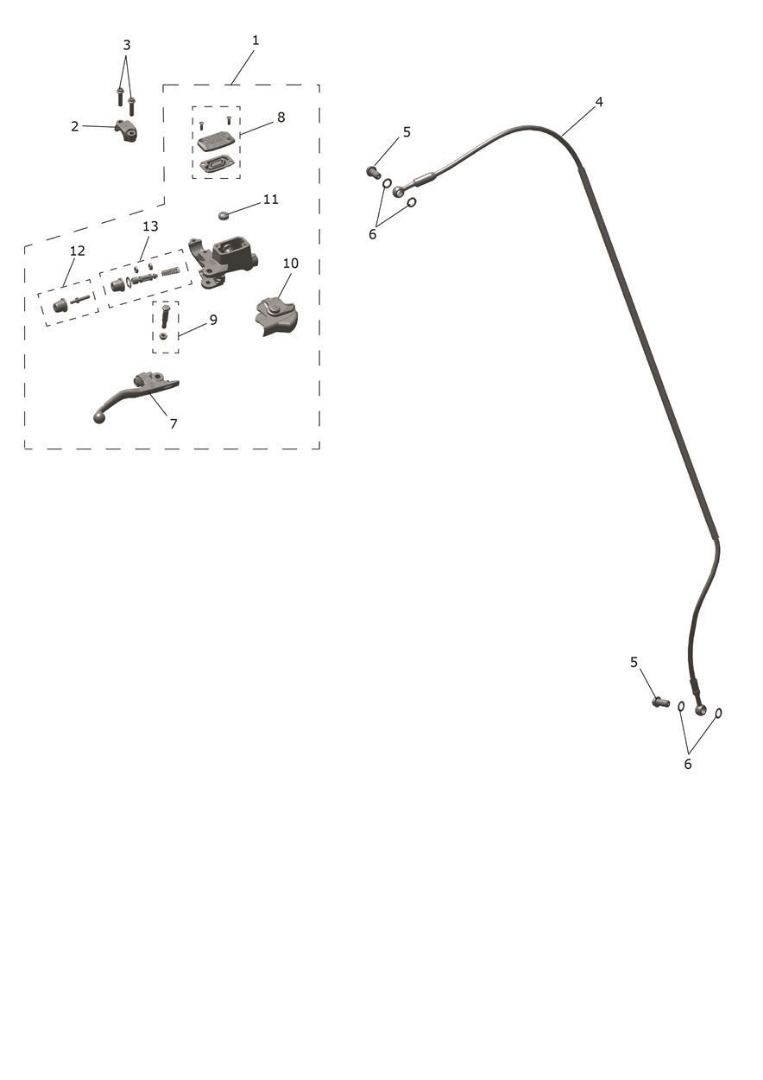 Picture of Front Brake Lever Kit