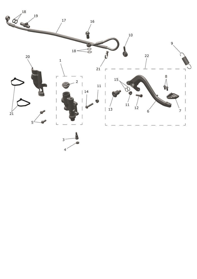 Picture of Guard, Master Cylinder, Rear