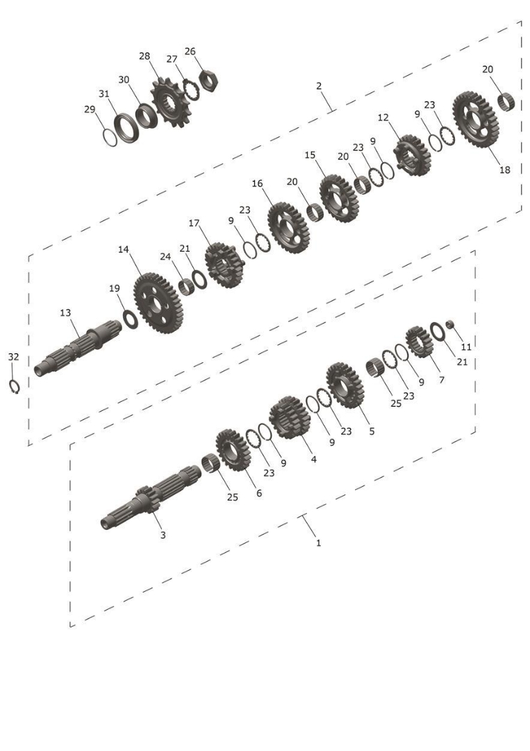 Picture of Sprocket, Output,14T