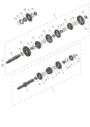 Picture of Sprocket, Output,14T