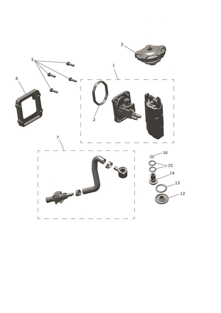 Picture of Fuel Pump,Banjo Bolt Assy
