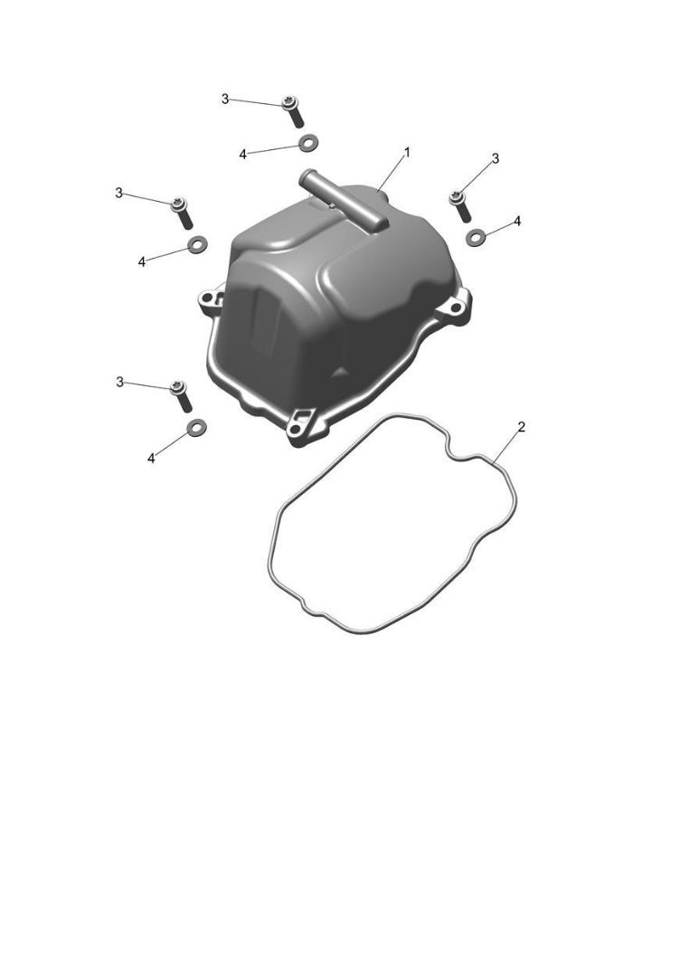 Picture of Gasket, Cam Cover - TF450E