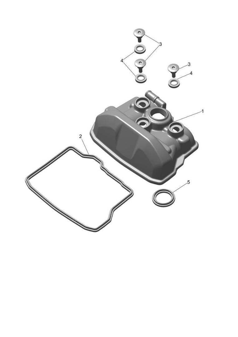 Picture of Seal, Cam Cover, Screw, Twin Lip - TF250E