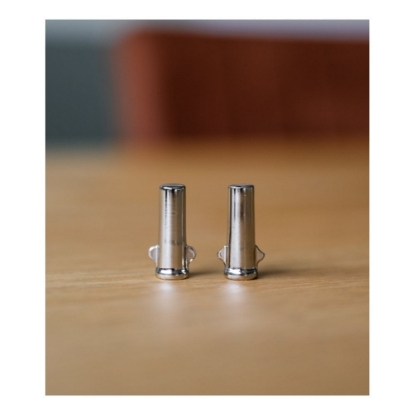 Picture of Motone Ballista hot forged CHROMED vintage Michelin style valve caps